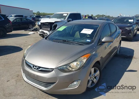 2013 Hyundai Elantra Gls из США, поврежденный, VIN 5NPDH4AE1DH231994